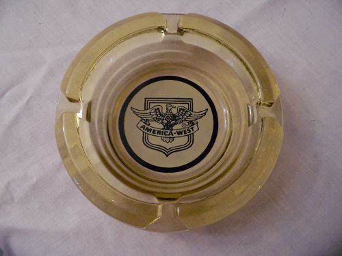 Vintage America-West Ash Tray Eagle and shield