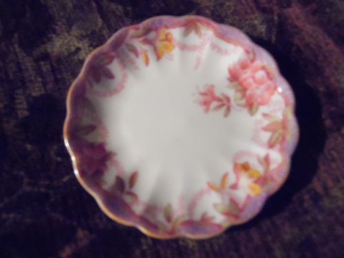 Vintage Spode China Irene butter pat,  hard to find