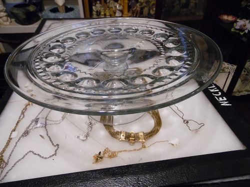 Kings Crown Pedestal cake stand by Tiffin