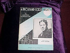 A Thousand Good Nights featuring Rudy Vallee