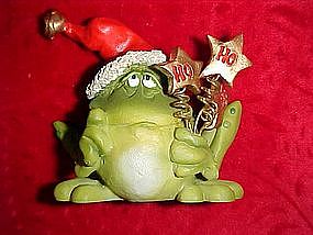 Russ Santa Toad Frog Ho Ho Ho