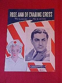 Rose Ann Of Charing Cross, WWII Red Cross music