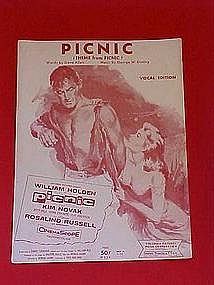 Picnic, the theme song from the movie Picnic 1955
