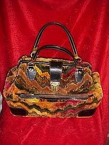 Vintage carpet bag/ satchel/purse