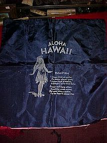 Hawaii silk pillow cover Mother o' Mine poem