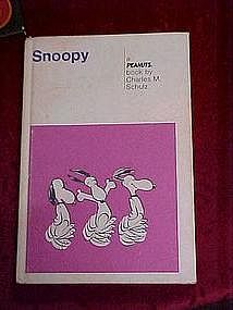 1958 Snoopy book, A Peanuts book by Charles Schultz