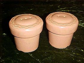 Ceramic flower pots, or muffin, salt and pepper shakers