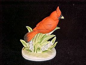 Lefton cardinal head up figurine