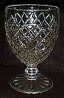 Anchor Hocking Waterford Waffle 5 3/4" goblet
