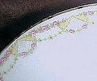 M&Z Austria Altrohlau oval platter,  roses and swags