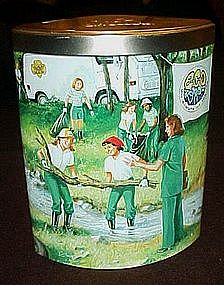 Eco Action Girl Scout's tin, second in a series 2005