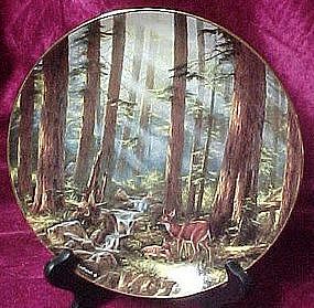 Sunlit Retreat collector plate, from God Bless America