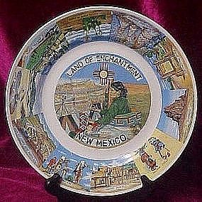 Vintage New Mexico scenic state plate