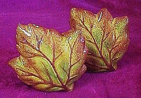 Colorful autum leaf shakers