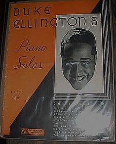 Vintage Duke Ellington Piano Solos book / folio 1931