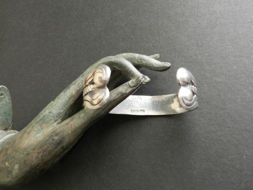 William Spratling Sterling Silver Cuff Bracelet DogBone 1st Design Per