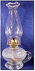 P & A Footed kerosene finger lamp