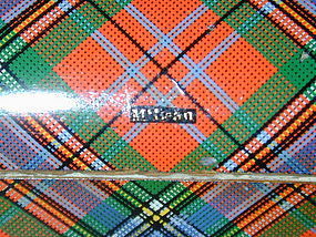 Tartanware Box "McLean" clan, c1900