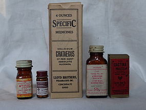 Late 20thC Vintage Heart Cure Medicine Bottle - nitro - Parke Davis
