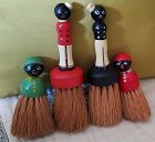 1930 Rhody Brush Co Black Railroad Porter and Mammy Clothes Brushes