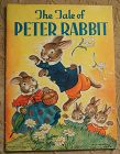 1937 The Tale of Peter Rabbit Large Folio Book for Use in School