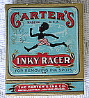 1920s Black Memorabilia Complete CARTER's INKY RACER