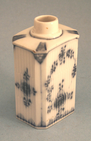 Antique German Porcelain Tea Caddy