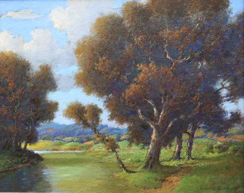 Luray Virginia by Benson Bond Moore (American 1882-1974)