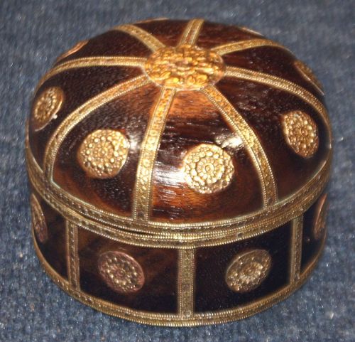 Antique Anglo-Indian Circular Box