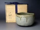 Ajiki Hiro (b. 1948) Salt Glaze Tea Bowl