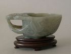 Chinese jade libation cup Ming period