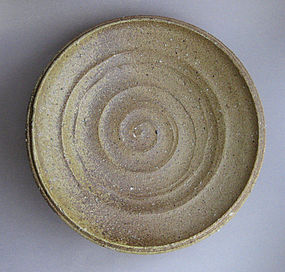 Plate, Ash Glaze, by George Gledhill
