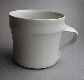 Porcelain Mug, Hanako Nakazato; Union, Maine