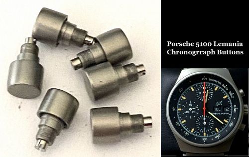 PORSCHE Lemania 5100 GREY CHRONOGRAPH PUSHER/Button