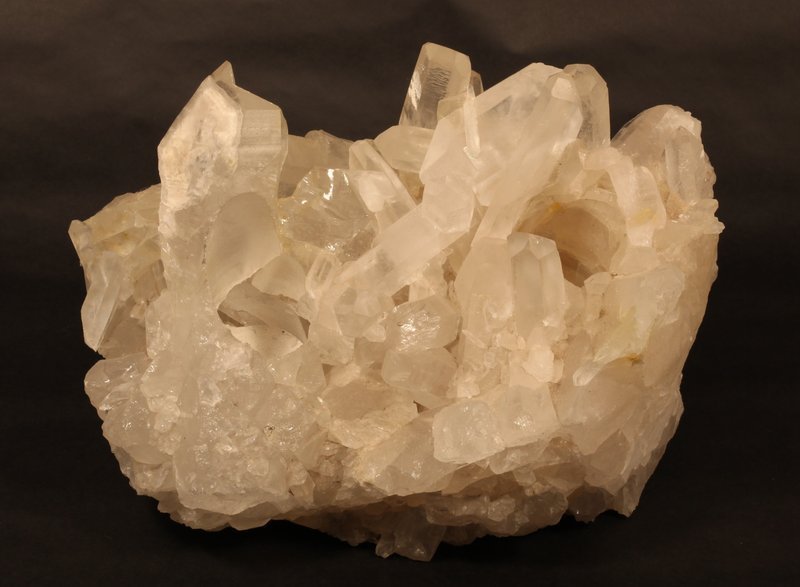 Massive lemurian quartz cluster 2 tea light votive 13.2 lb v2