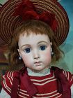 Rare Childlike French Bisque Bebe Triste by Emile Jumeau