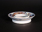 Chinese porcelain doucai enameled tea bowl stand