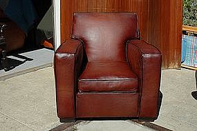 Vintage French Club Chair - Royal Giant Square Single