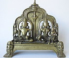 Antique Indian Brass Hindu Deity Statue