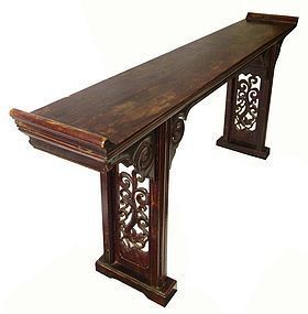Antique Chinese Long Altar Table