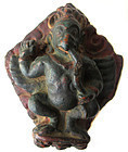 Antique Nepalese Lacquer Garuda
