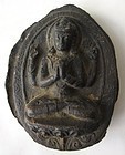 Antique Nepalese Clay Vishnu
