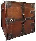 Antique Japanese Safe Box