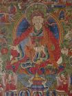 Antique Thangka Painting of Padmasambhava
