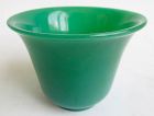 Antique Chinese Monochrome Green Peking Glass Cup