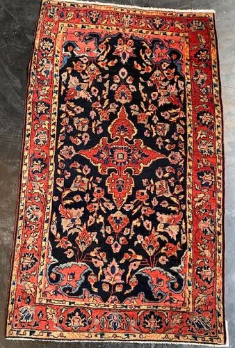 Semi-Antique Sarouk Persian Carpet