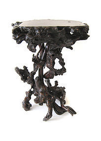 Japanese Antique Hardwood Root Stand
